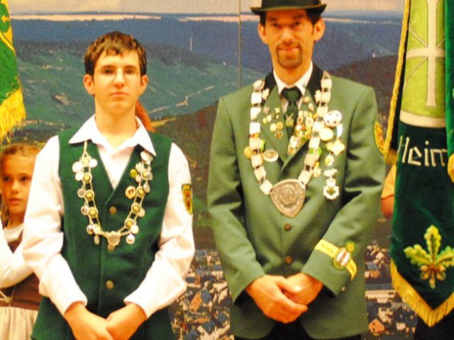 2010 Gerhard Muellen und Jugendprinz Oliver Molitor